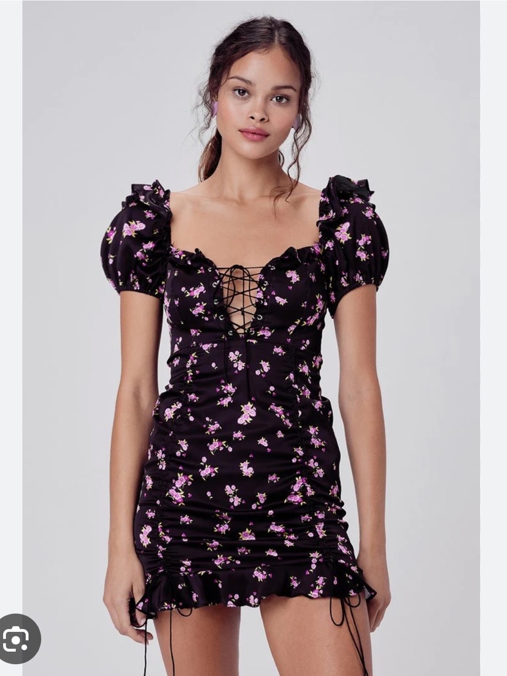 For Love & Lemons Laramie Mini Dress
